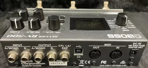 BOSS - RV-500 Digital Reverb Pedal 3